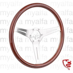 STEERING WHEEL 380MM WOOD...