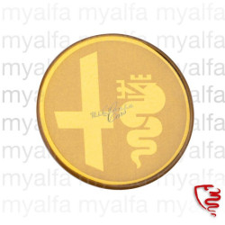 BADGE STEERING WHEEL CENTRE...