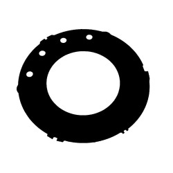 Pozadí rychloměru černé...