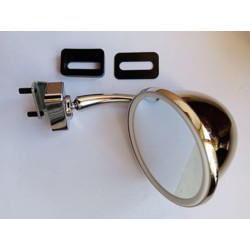 outer review mirror chromed...