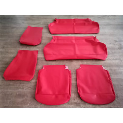 seat cover set (red) Fiat...