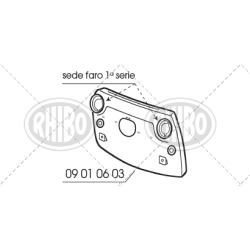 front panel Fiat 500 D...