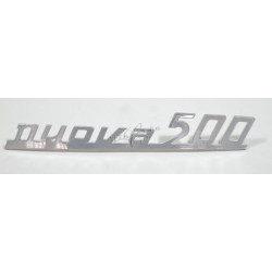 Lettering "NUOVA 500"