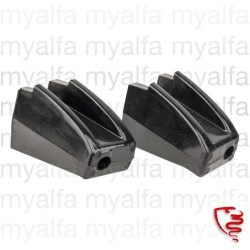 SET FRONT DISTANCE RUBBER...