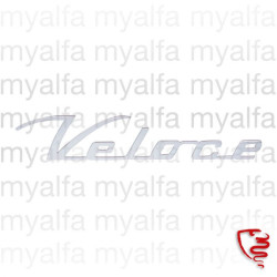 Nápis "VELOCE" Alfa Romeo...