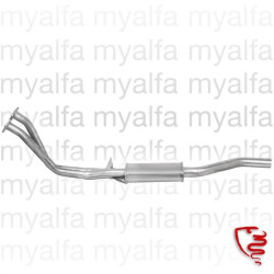 Přední tlumič výfuku visící...