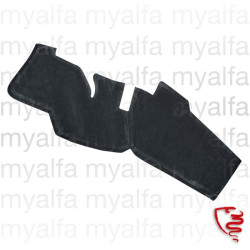 Gumový koberec kufru černý...