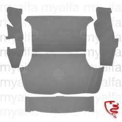 SET RUBBER MATS TRUNK ALFA...