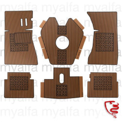 RUBBER FLOORMAT SET ALFA...