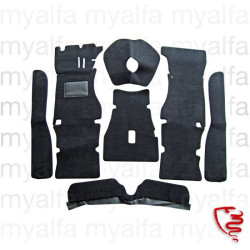 Sada koberců černý velur...