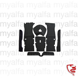 Sada koberců černý velur...