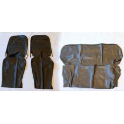 seat cover set black, Fiat...